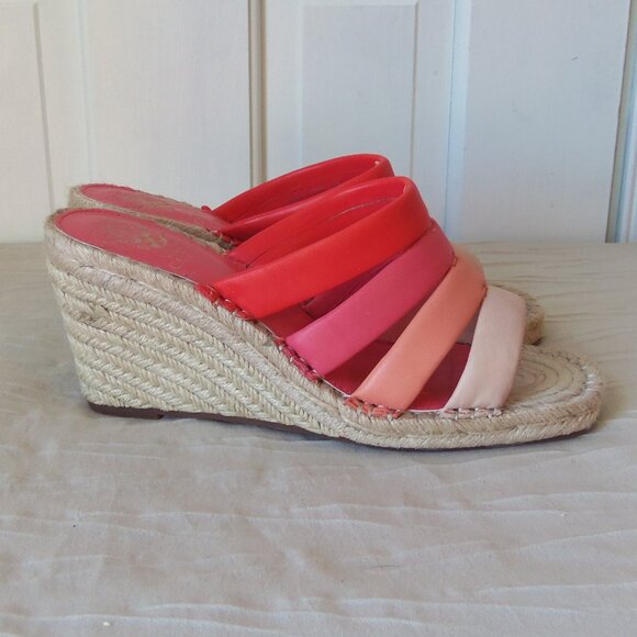 New Vince Camuto Molisana Wedge Espadrille Sandals sz 8 - Picture 4 of 15